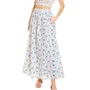 Ash & Eden samba floral maxi skirt